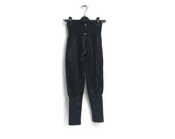 Vintage leggings High waisted 80's 90's black tights Clubbing leggings Womens fashion Womenswear 90s fashion