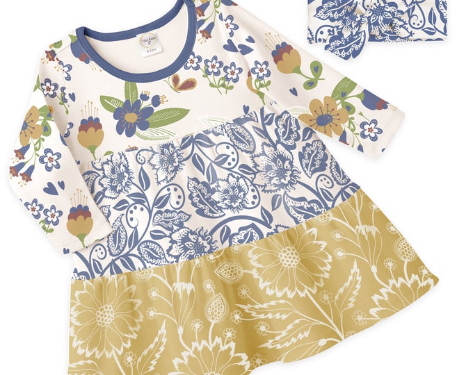 Tesa Babe Vintage Floral Linen Romper main image 0