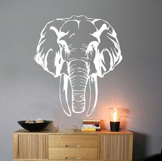 Elephant Wall Decals Elephant Decal Africa Wall Decal Elephant