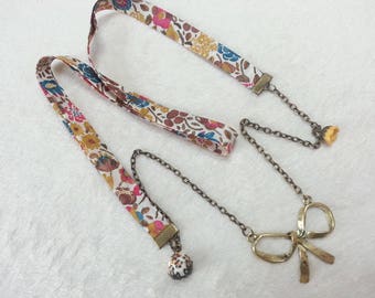 Liberty nice bronze Ribbon necklace