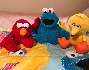 elmo with a blanket elmo stuffed animal