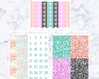 Glam Planner Stickers by Elle Fowler by TheGlamPlanner on Etsy