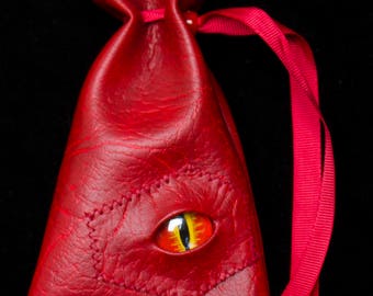 Dice bag dragon skin, D&D, Dungeons and Dragons, d20