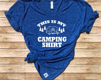 Camp t shirts | Etsy