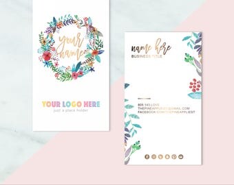 LLR+LULA "BOHO" Business Cards Custom Home Office Approved - Business Cards For Consultants