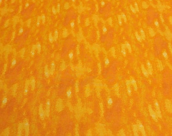 Art Glass-Orange Cotton Fabric Designed by Rose Ann Cook for P&B Textiles