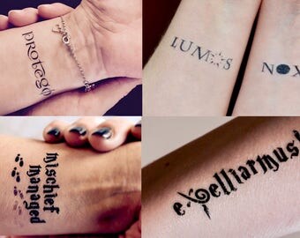 40% OFF - Harry Potter temporary tattoo bundle