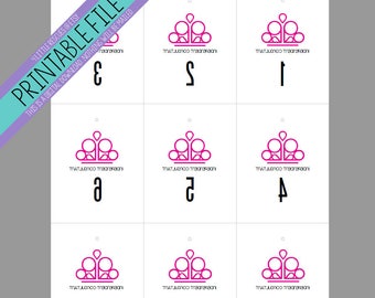 Paparazzi numbers | Etsy