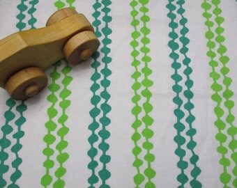Change Pad Cover - Standard Size - Green Dots and Lines - Cotton