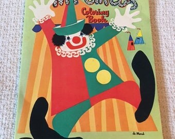 My Circus Vintage Coloring Book