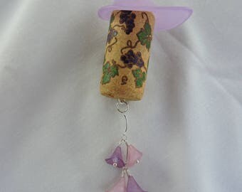 Purple Corky Necklace