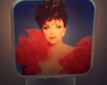 Joan Collins Night Light