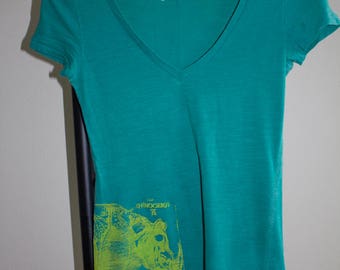 Rhinoceros silkscreen t-shirt