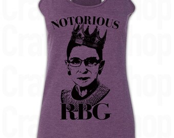 Notorious Rbg Shirt. Notorious Rbg Women's racerback Tank Top. Rbg. Ruth bader ginsburg. Women's rights. Equal rights. Notorious Rbg.