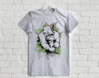 Harambe Shirt With Harambe T Shirt Gorilla Tee For Men Tshirt Animal Shirt Zoo Tee Haramba Shirt Monkey Tshirt For Man Tee Save Harambe Tee