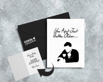 Drake Birthday Card, Funny Birthday Card, Quarter Life Crisis, Hip Hop Gifts, Drake Party, Rap Birthday Cards, 25th Birthday, Hotline Bling