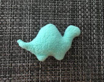 Fleece Toy for Hedgehogs, Sugar Gliders, Guinea Pigs and Other Small Animals -- Dinosaur Shaped Small Animal Toy and Snuggle Buddy