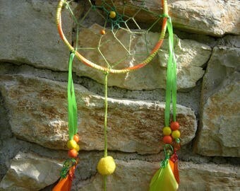 Dream catcher fairy figure - fairy Decoration bedroom child - Fairy Dreamcatcher fairy polymer clay figurine - Fairy decor