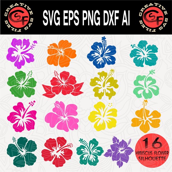 Free Free 163 Silhouette Hibiscus Flower Svg SVG PNG EPS DXF File