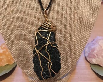 Black Tourmaline Necklace