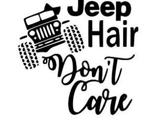 Jeep hair svg | Etsy