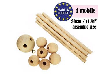 Baby Mobile. nursery mobile baby. wooden baby mobile. baby mobile kit. baby crib mobile. diy baby mobile. wooden mobile. diy mobile #120027