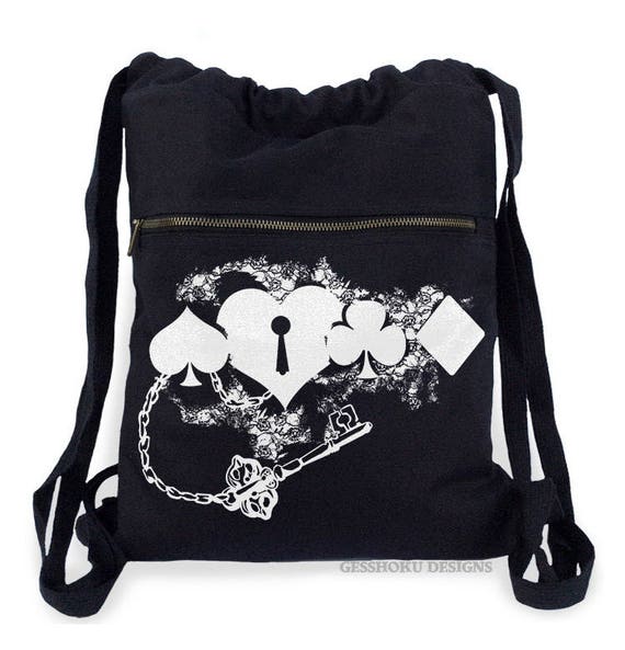 Cute Goth Backpack kawaii school bag soft grunge pastel goth