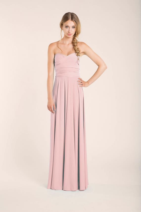 Blush Bridesmaid Dresses