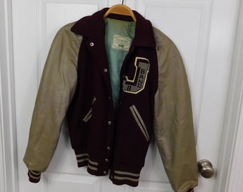 1950's 60's Vintage High School Band Member Varsity Lettermans Jacket or Coat