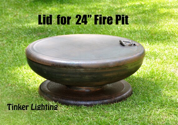 Lid for Fire Pit 24 inch FirePit Fire Pits FirePits Steel