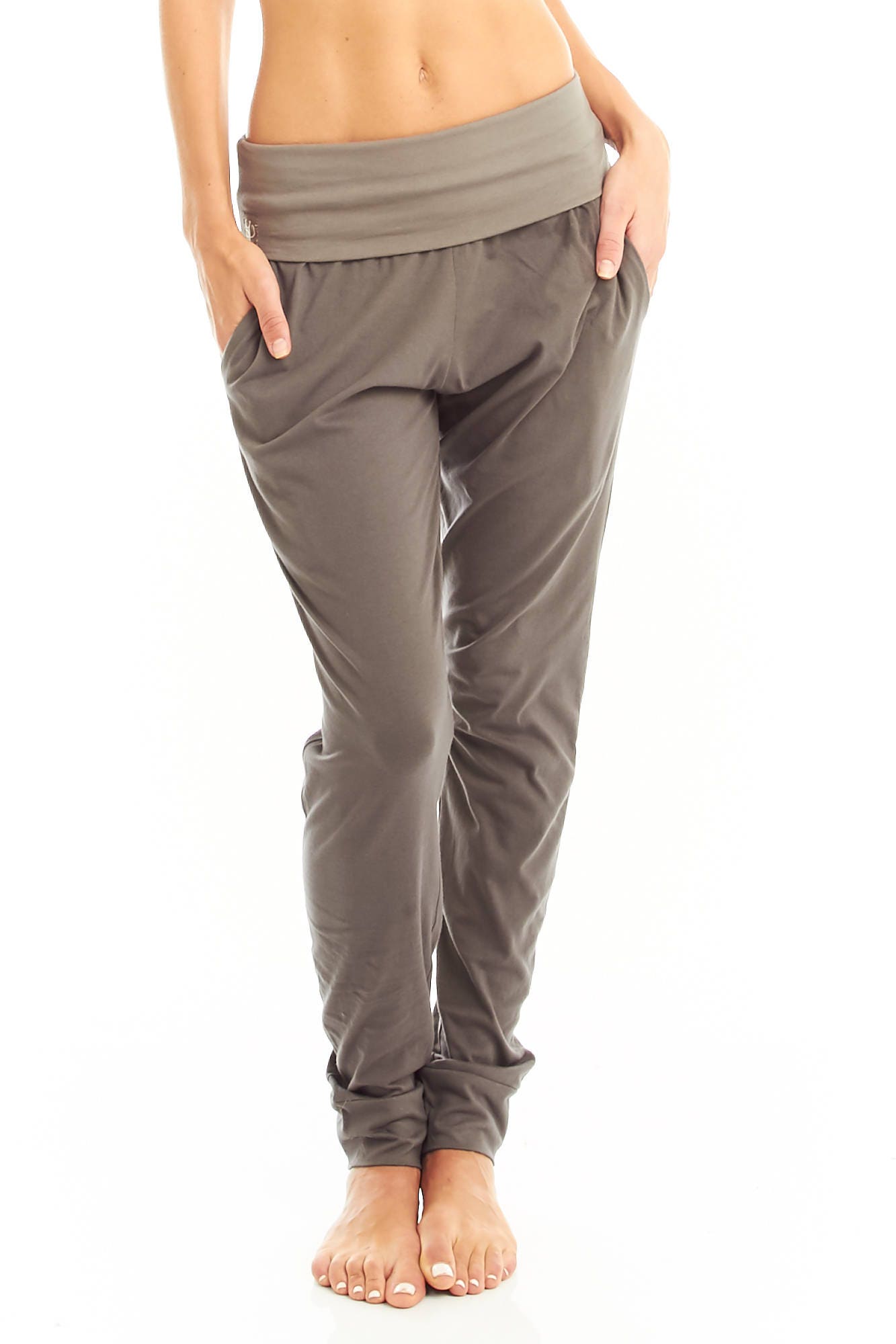Womens Yoga Pants Drop Crotch Pants 'Mudra'