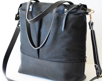 Waxed canvas & leather bags from Australia by ForestBags on Etsy