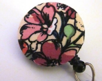 Name Badge Reel, Nurses Name Badge Reel, ID Badge Reel (alligator clip)