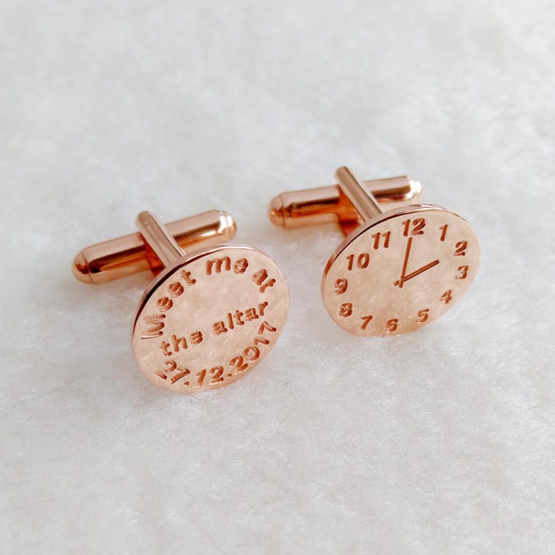 Meet Me at the Altar Cufflinks,Personalized Wedding Cufflinks,Groom ... Meet Me at the Altar Cufflinks,Personalized Wedding Cufflinks,Groom ...