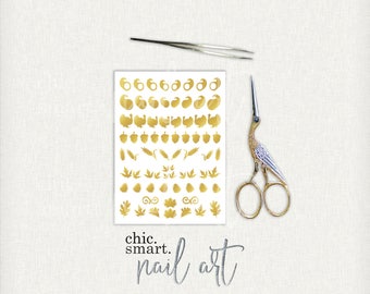 Thanksgiving nails | Etsy