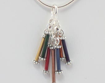 Wire Waterfall Necklace