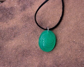 Moana- Glow in the Dark Heart of Te Fiti Necklace