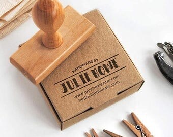 SALE business card stamp, handmade by stamp, business card template, custom business cards, custom logo stamp, handmade card, custom rubber