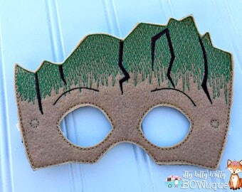 Groot inspired mask