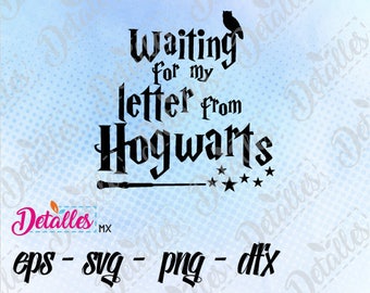 Harry potter letter from Hogwarts SVG, Cut File, Vector SVG Eps High Quality design files ai eps for Cricut and Silhouette Cameo