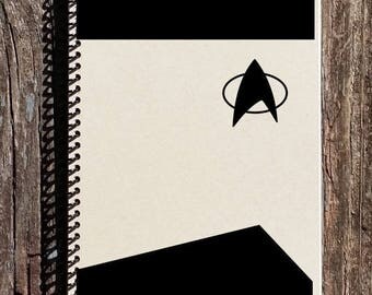 SALE - Star Trek Uniform Notebook - Star Trek Notebook - Star Trek Gift Ideas - Star Trek Journal