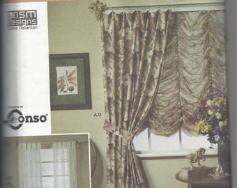 Simplicity 9083 Window Treatments pattern OOP Uncut