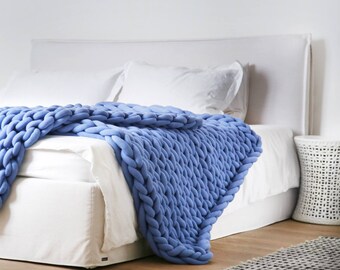 Large Ohhio Braid Blanket 50" x 70"