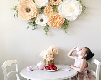 Crepe Paper Flower Set
