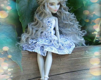 Monster High or Ever After High handmade dress