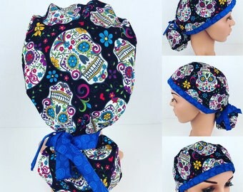 Ponytail Scrub Hats Scrub Caps Surgical Scrub Hats Scrub Hats for Women