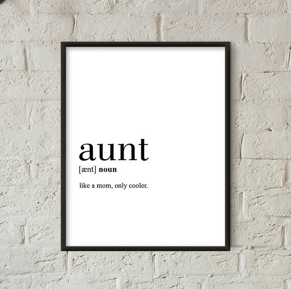 It Is All My Aunt Meaning