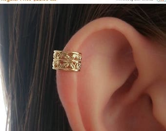 SALE - Gold Ear Cuff-Upper Ear Earring No Piercing-Helix Ear Cuff-Cartilage Ear Cuff-Ear cuff no piercing-Ear Cuff Earring-Ear Cuffs-Earcuff