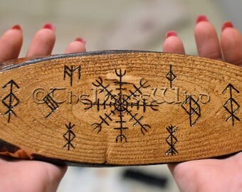 Viking Runes Protection Amulet for Home Defense Norse