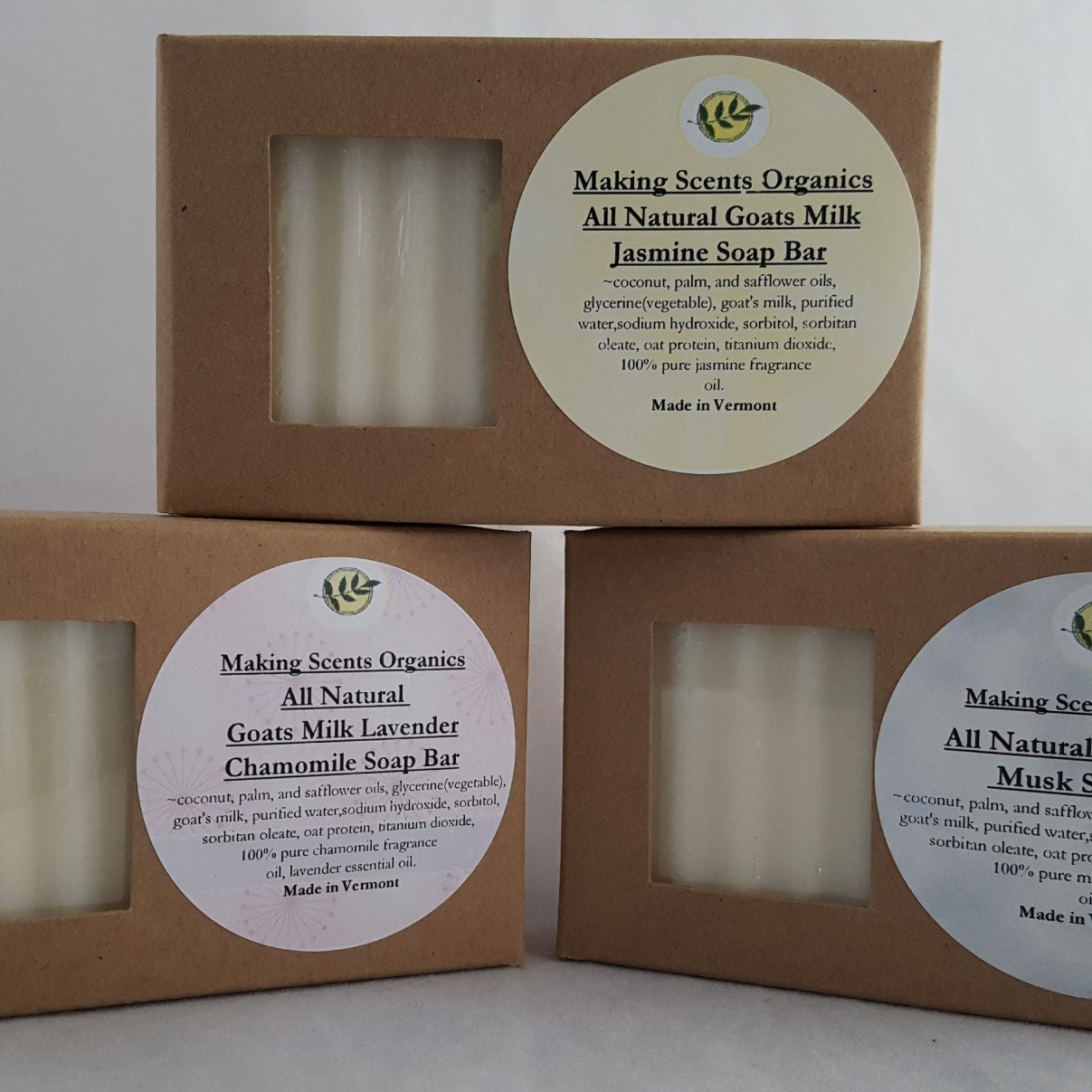 Handmade Soy Candles Candle Made in Vermont with High Quality